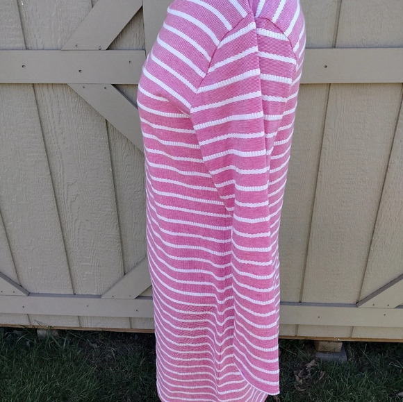 Anthropologie STS Sail to Stable XS Striped Shift Dress beach summer pink resort - Picture 3 of 7